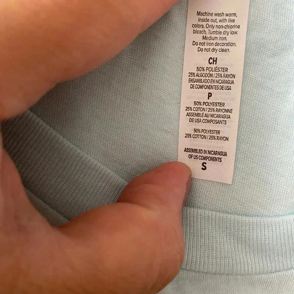 💥🆕Light Blue Graphic Tee🆕 - Picture 8 of 8